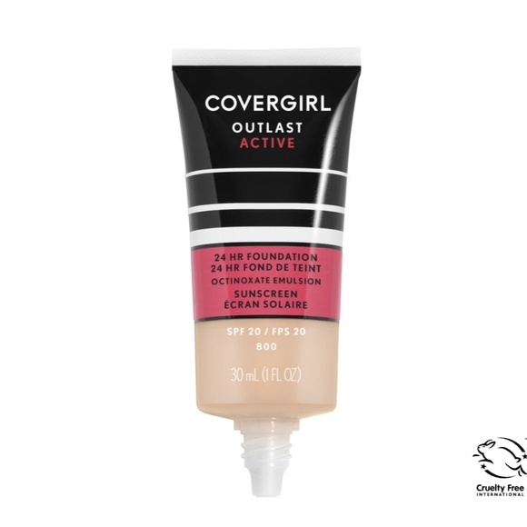 💄4/$15 NWT COVERGIRL Outlast Active Foundation - Picture 4 of 5
